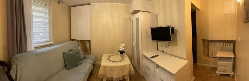 Ferienwohnung Maly Apartament Z Kuchnia I Lazienka Stettin Exterior foto
