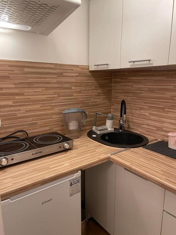 Ferienwohnung Maly Apartament Z Kuchnia I Lazienka Stettin Exterior foto
